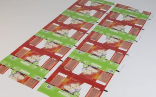 Bedrukte folie zak theelichten vlak 3 producten(Oerlemans Plastics)